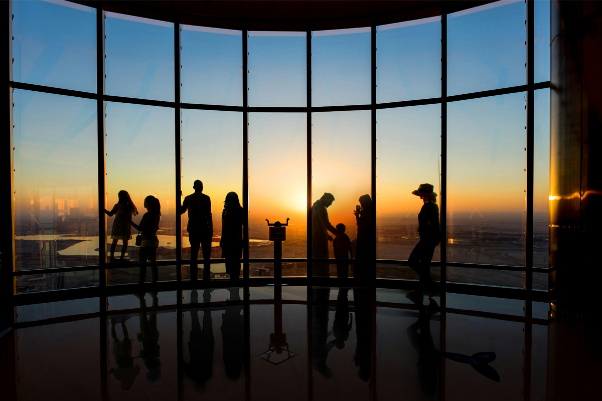 Burj Khalifa Sunrise  At the Top (Level 124 – 125)